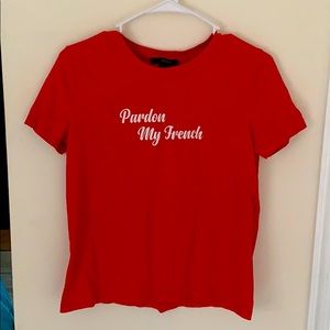 Pardon My French graphic tee!